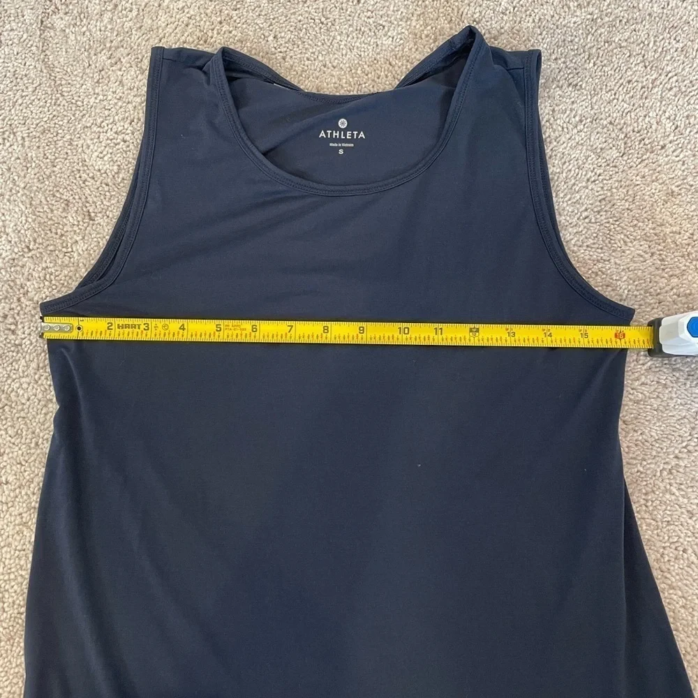 Athleta Navy Open-Back Tank Top - Picture 6 of 7